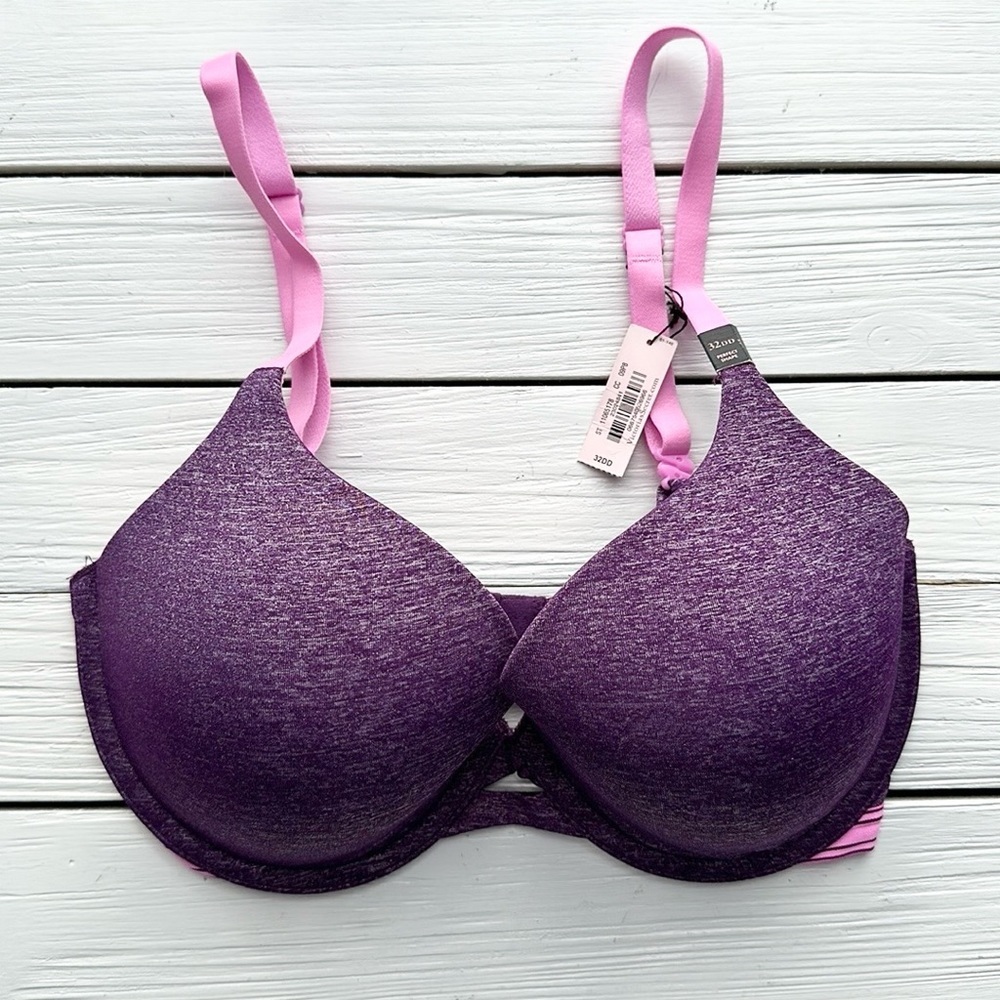 NWT VS Perfect Shape Bra Purple size 32DD